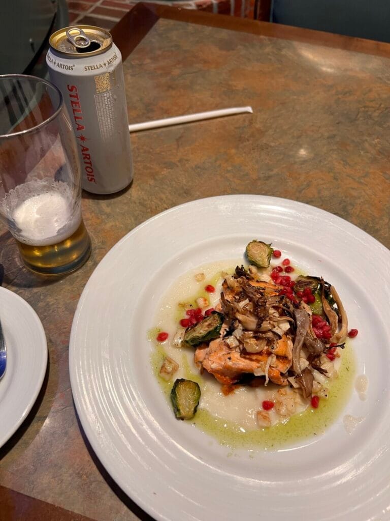 a plate of food on a table
post 2