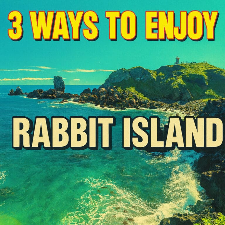 Scenic view of Rabbit Island.