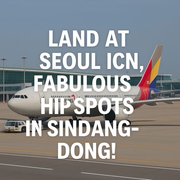 Airplane at Seoul Incheon Airport