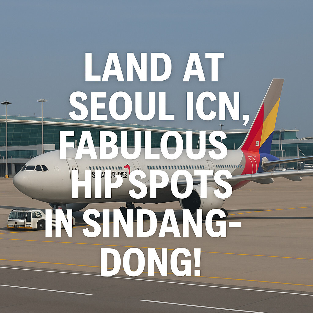 Airplane at Seoul Incheon Airport